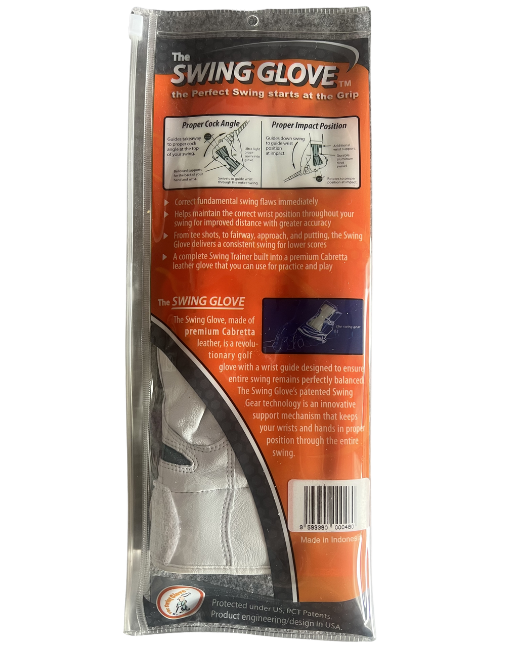 Swing Glove Damen (linke Hand - für Rechtshänder)