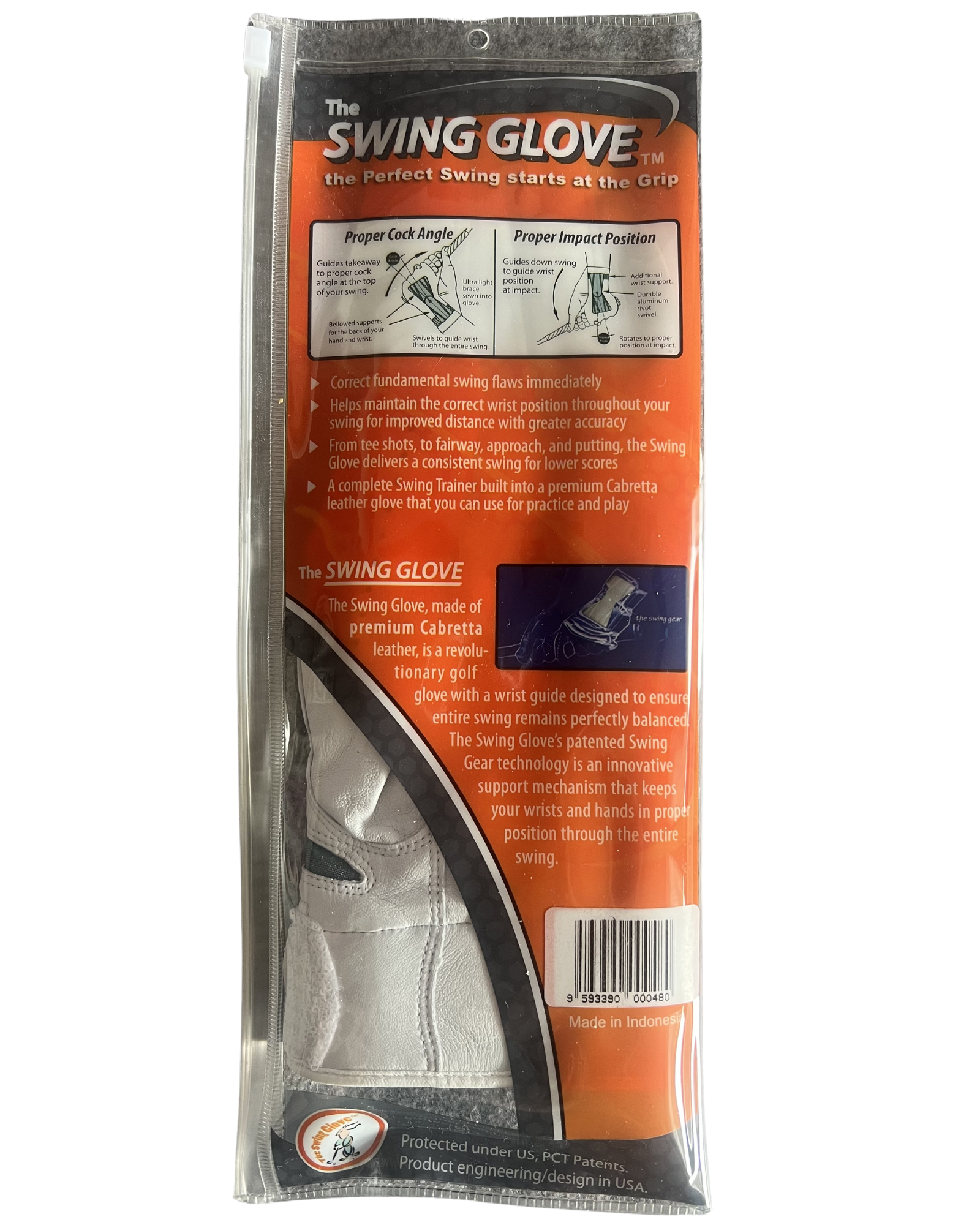 Swing Glove Damen (linke Hand - für Rechtshänder)